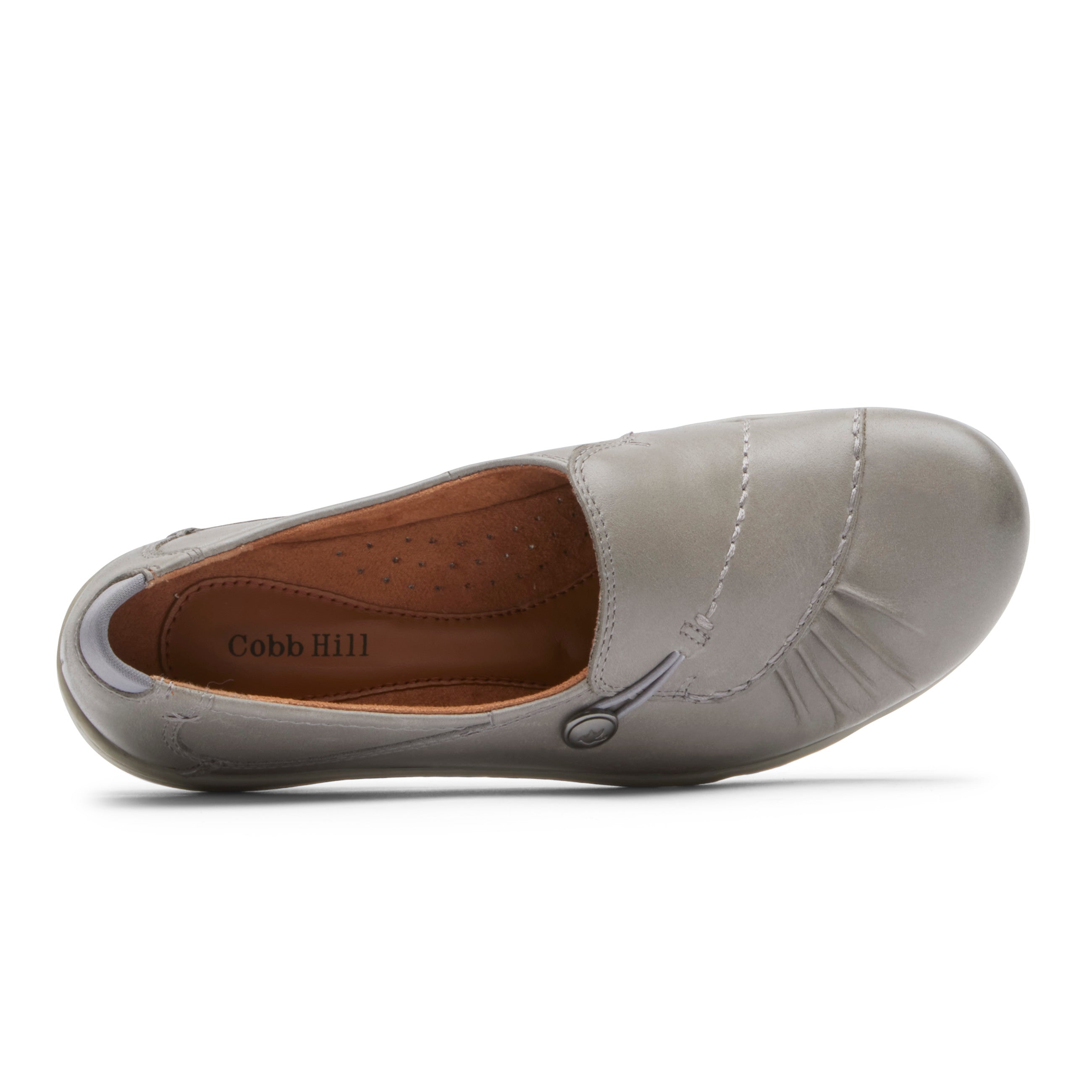 Women's Comfortable Paulette Slip On Shoes - Lightweight Casual Loafers for Walking, Work & Travel - Breathable Soft Fabric Slip-Ons for Women
