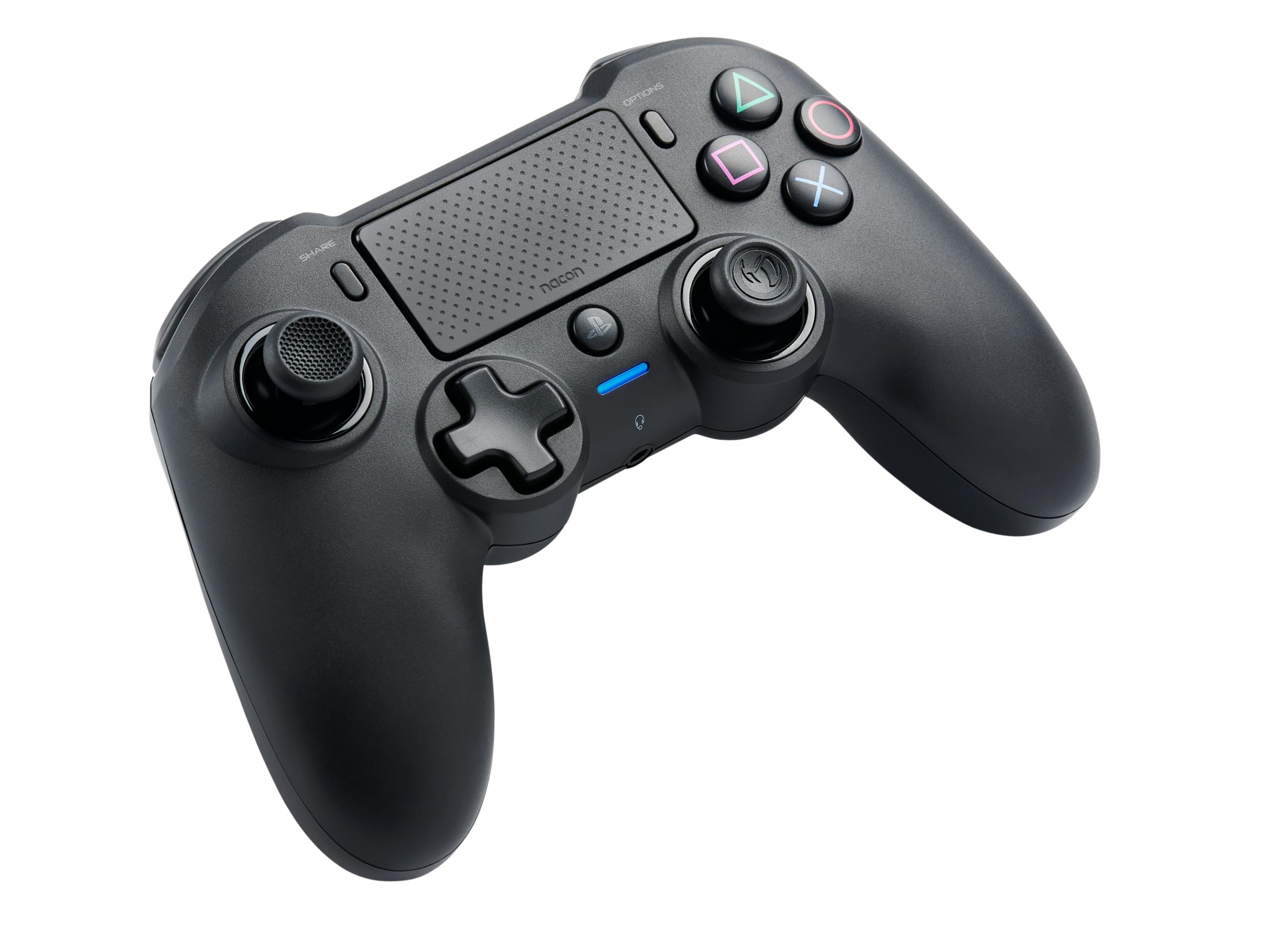 Official Licensed Nacon Asymmetric Wireless Controller for PlayStation 4 - Premium Gaming Experience for PS4, PS5 & PC Gaming Sessions