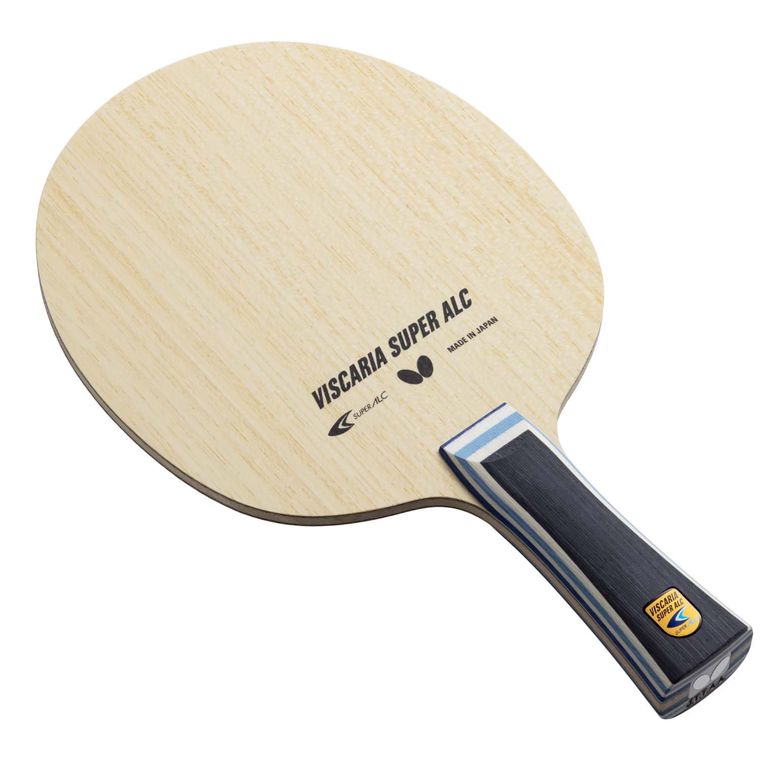 Butterfly Viscaria Super ALC Table Tennis Racket - Professional Carbon Fiber Blade for Competitive Players | FL & ST Handle Options | Japanese Craftsmanship | Perfect for Tournaments & Training Sessions