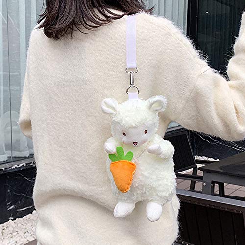 Cute Plush Mini Crossbody Bag for Women & Girls - Adorable Animal Shape Small Shoulder Purse, Doll Phone Bag for Daily Use, Parties & Gifts