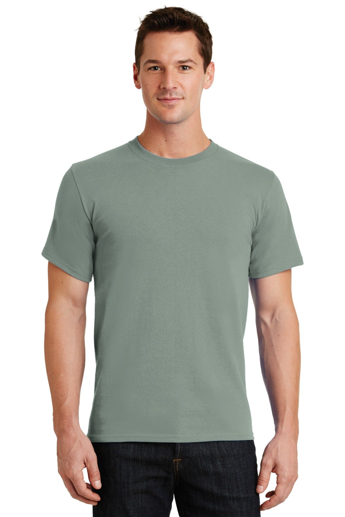 Port & Company PC61 Essential Cotton T-Shirt - Soft, Comfortable & Durable for Everyday Wear, Casual Outfits & Layering