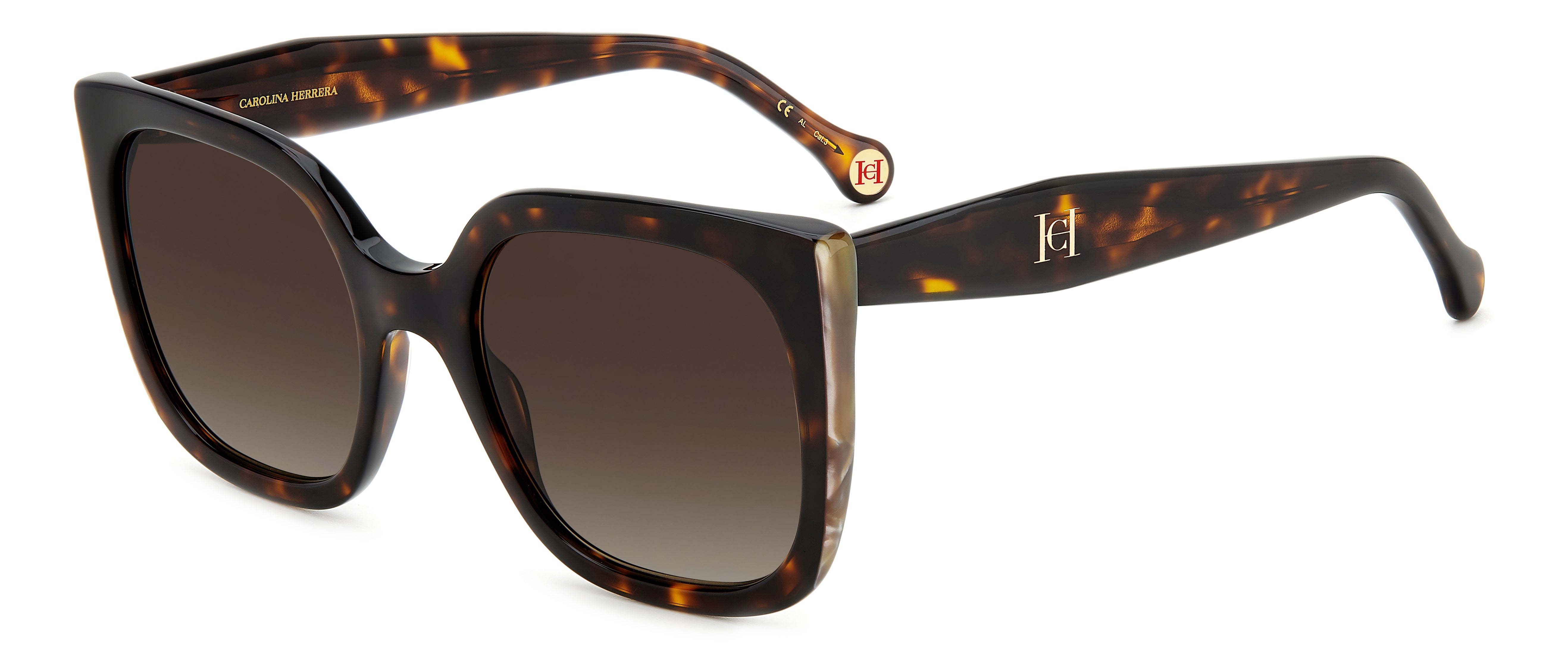 Carolina Herrera HER 0128/S Women's Luxury Sunglasses - UV Protection & Polarized Lenses for Driving, Beach & Outdoor Fashion