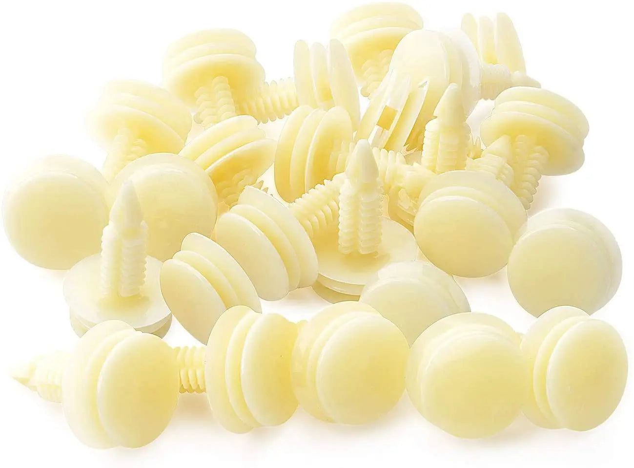 25 Pcs 20mm Hole 8mm Car Push Retainer Clips Kit for GM Vehicles - Perfect for Door Panels, Bumpers & Interior Trim Installation