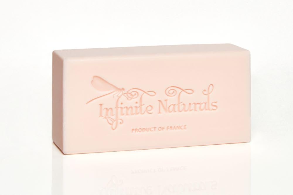 Luxury Rose & Peony Handmade Bar Soap 5.3 oz - Natural Moisturizing for Sensitive Skin, Perfect for Bath, Shower & Gift Giving
