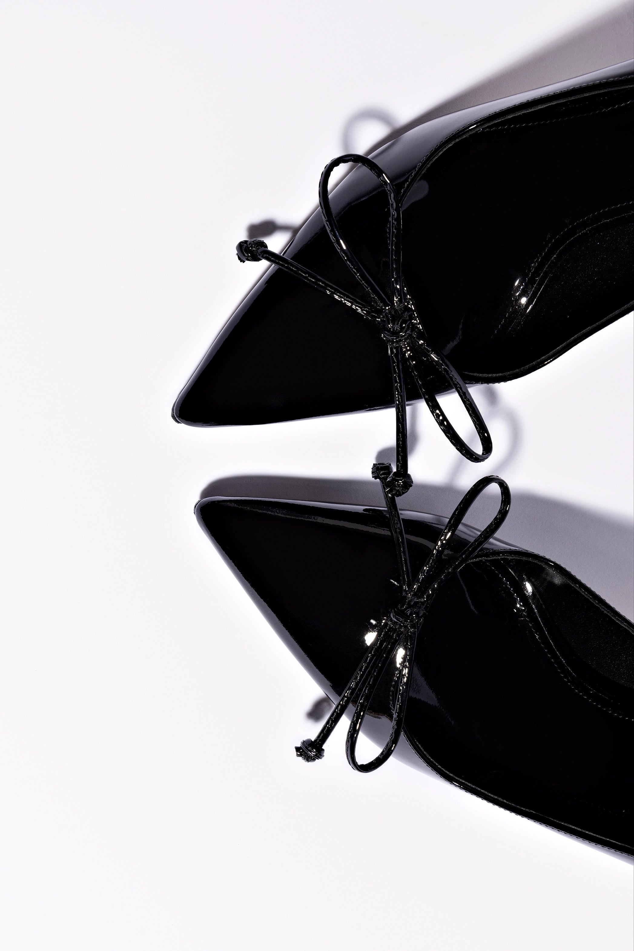 Linda Pump Shoes - Black Patent Leather Women's Heels for Work, Party & Formal Occasions
