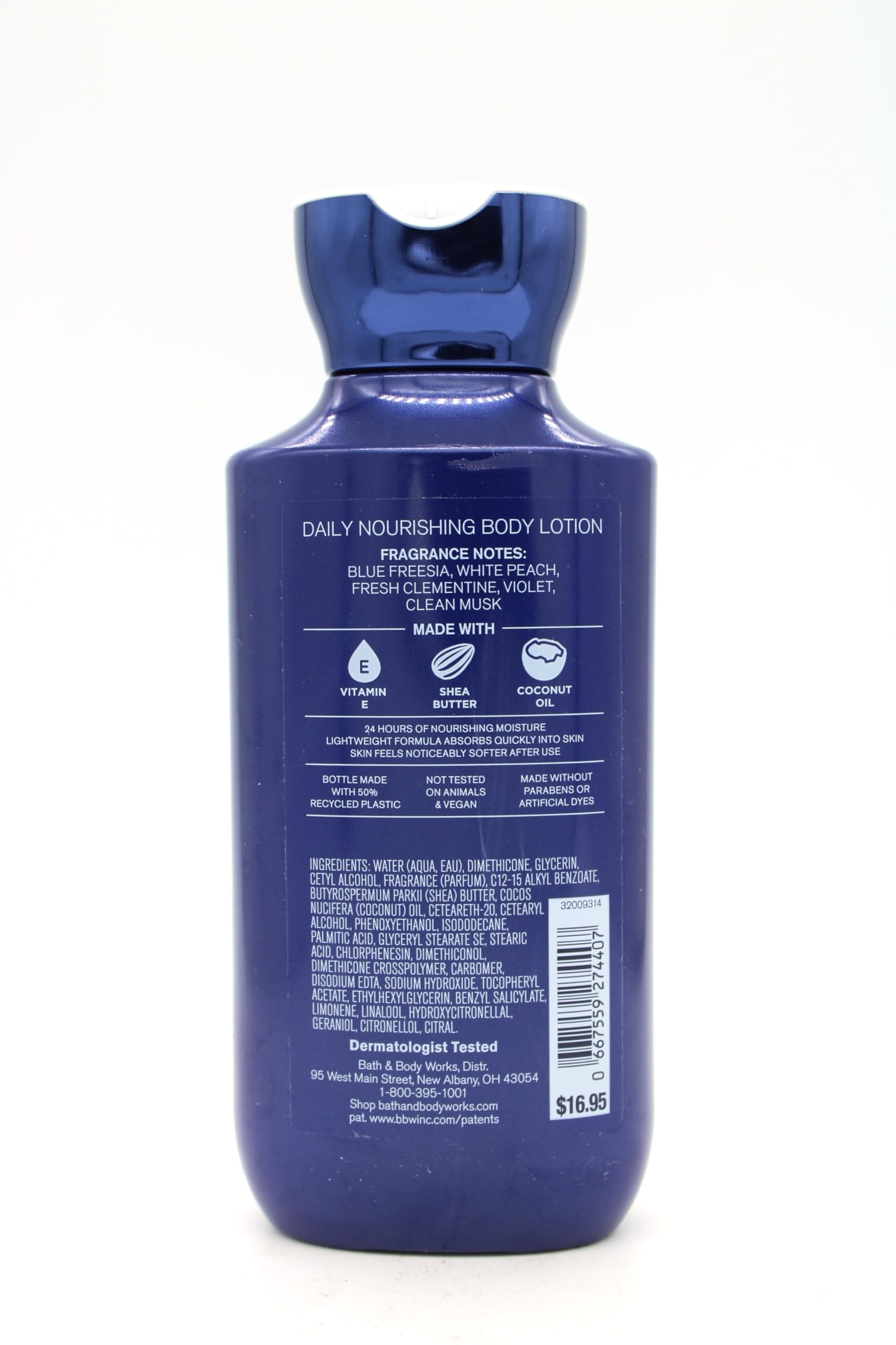 Gingham Bath & Body Daily Nourishing Body Lotion 8 fl oz | Moisturizing Hydration for Dry Skin | Perfect for Daily Use, After Shower & Before Bed