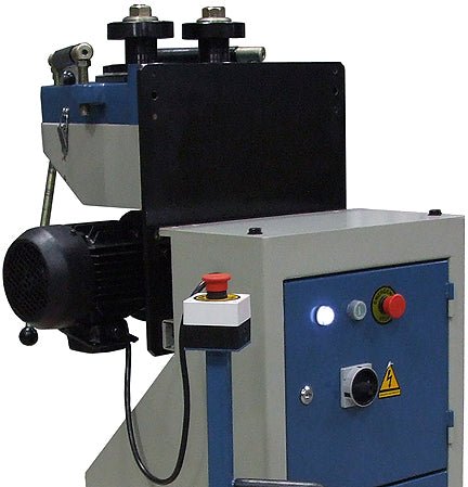Baileigh R-M10E Manual Roll Bender - Heavy Duty Metal Bending Tool for DIY Projects, Metal Fabrication, and Pipe Bending - Perfect for Workshops, Construction Sites, and Home Garages