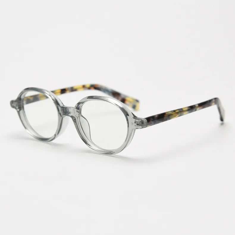 CCspace Women's Full Rim Oval TR90 Titanium Eyeglasses Frame 56970 - Lightweight & Durable Glasses for Work, Reading & Fashion