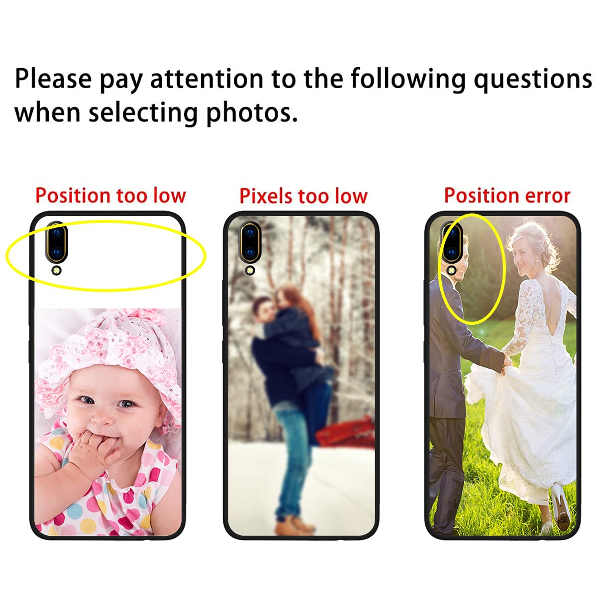 Styletify Custom Phone Case for Vivo X50 Pro - Personalized Picture, Shockproof Silicone Cover, Soft Candy Design - Perfect Christmas & Birthday Gift, Protective Black Phone Cover for Everyday Use & Travel