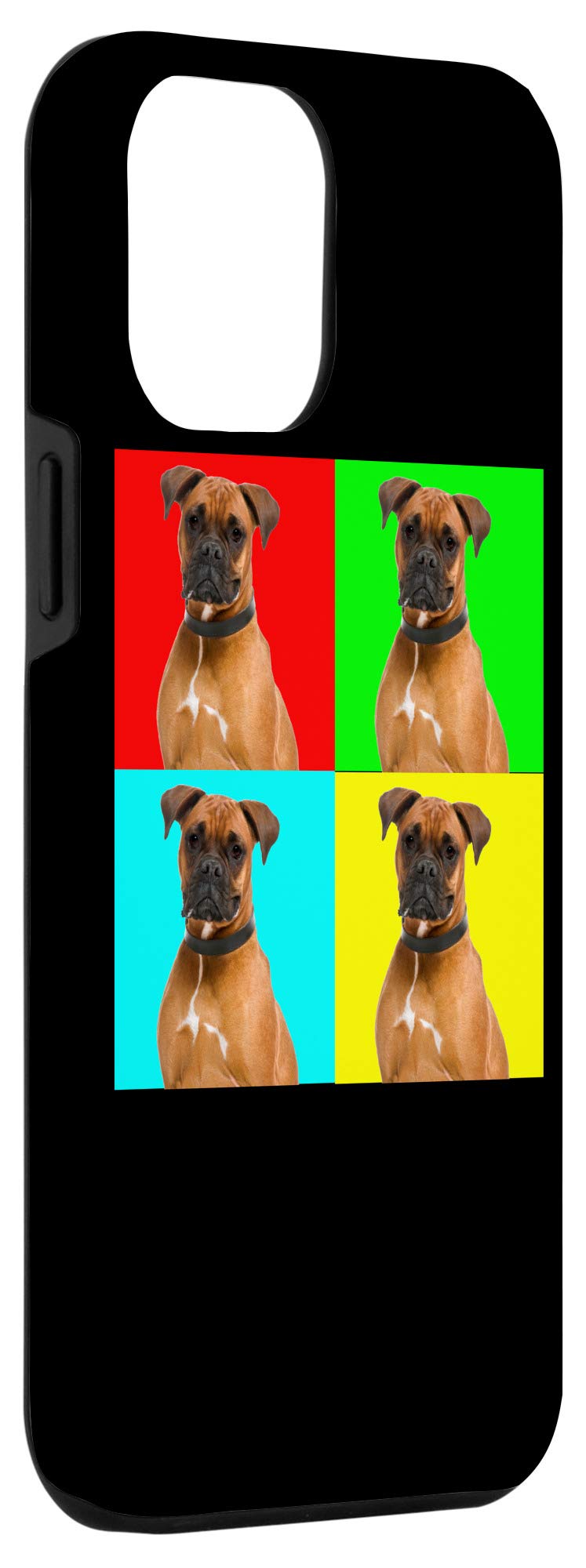 iPhone 12 Pro Max Case with Pop Art Dog Boxer Design - Durable Protective Cover for Everyday Use & Gift Giving