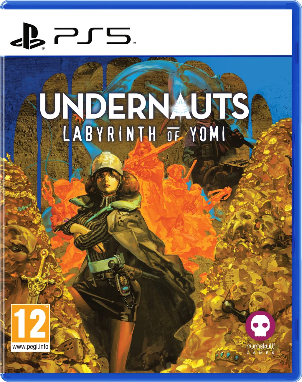 Undernauts: Labyrinth of Yomi - PS5 Game | Dungeon Crawler RPG | Explore Dark Fantasy Worlds - Perfect for Horror & Adventure Gamers