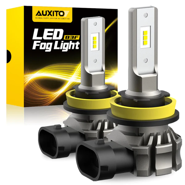 2012-2013 Jeep Grand Cherokee SRT/SRT8 H11/H8 LED Fog Light Bulbs - 6500K White Bright Replacement Lights for Off-Road & Night Driving