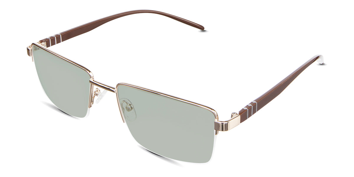 Elm Men's Prescription Tinted Sunglasses - UV Protection Polarized Lenses for Driving, Fishing & Outdoor Activities