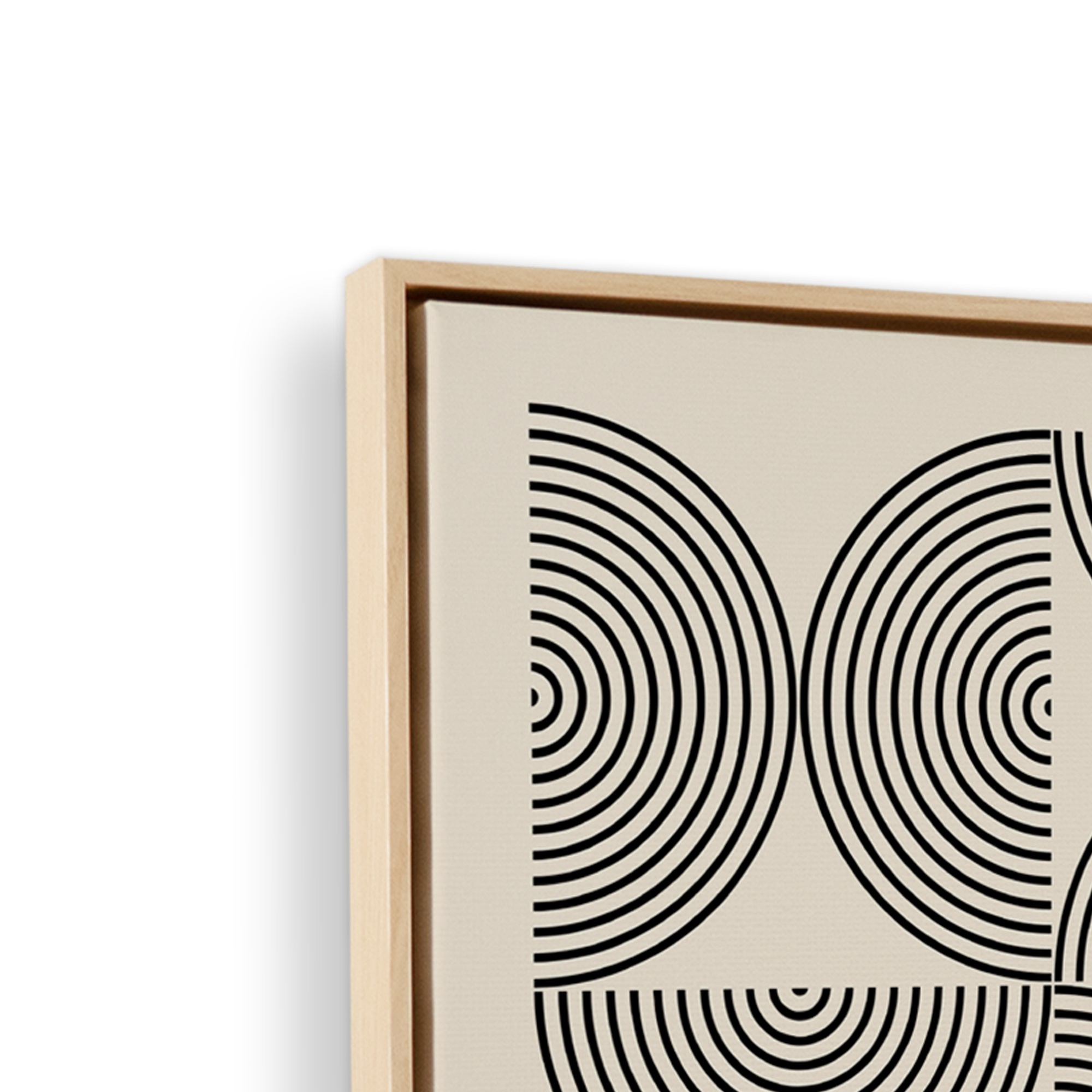 Bauhaus Wall Art Set of 2 - Modern Abstract Canvas Paintings for Living Room & Bedroom Decor
