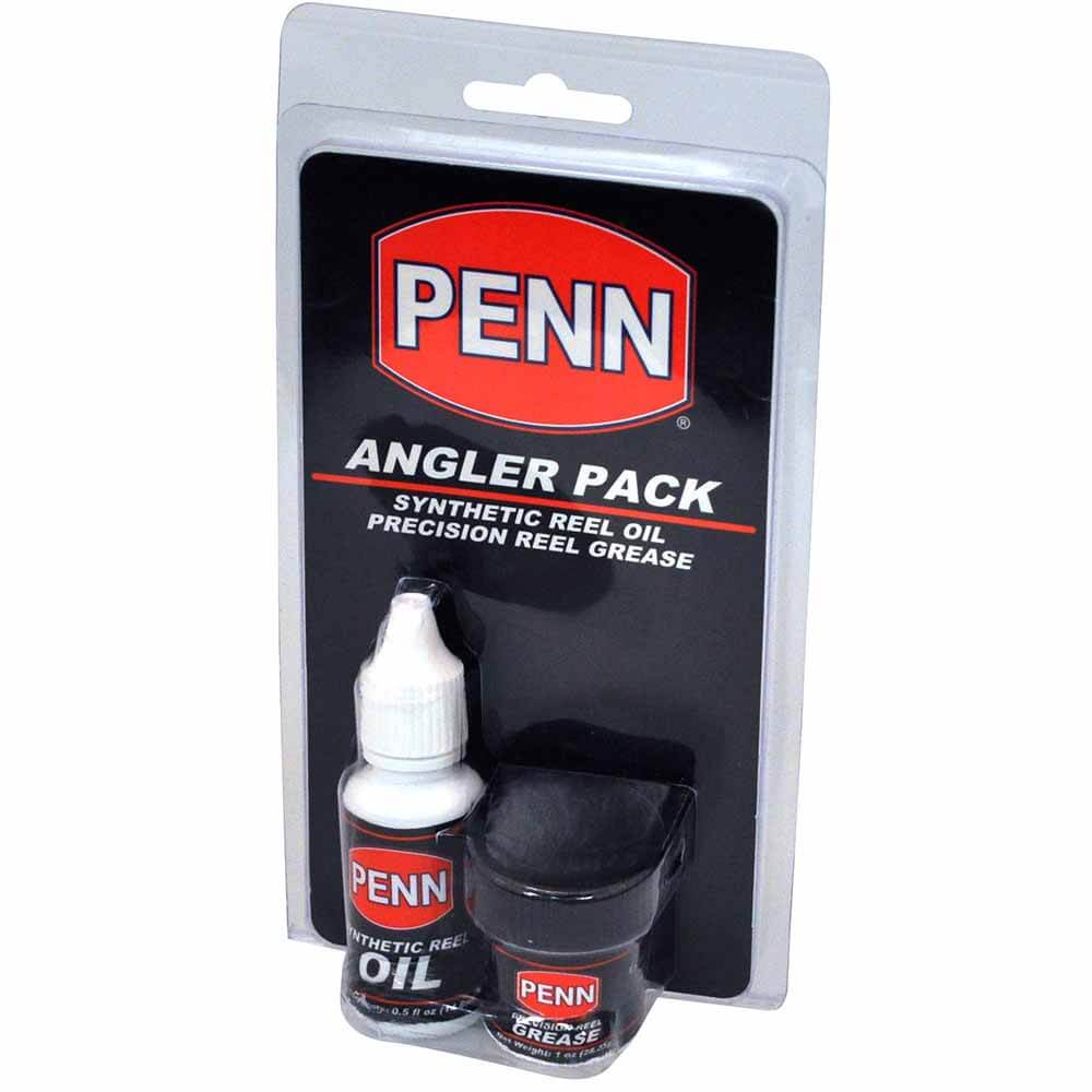 Penn Fishing Reel Oil and Grease Combo - Premium Lubricant for Smooth Casting and Reel Maintenance - Ideal for Saltwater and Freshwater Fishing Gear Care