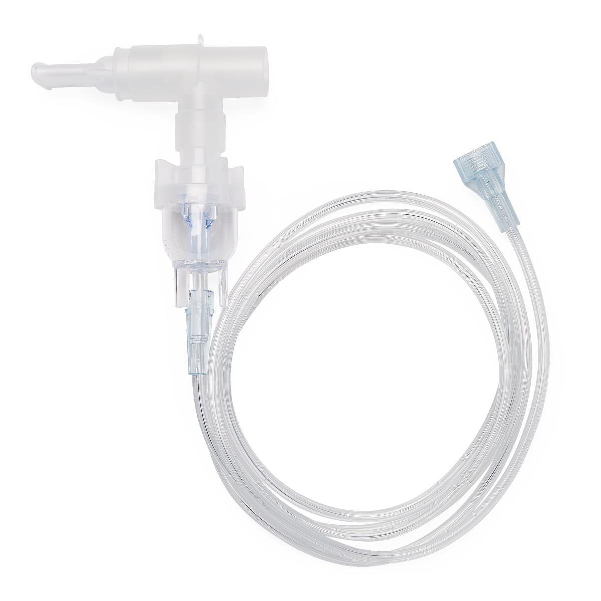 Portable T-Style Mouthpiece Nebulizer Kit for Adults & Kids - Fast & Effective Breathing Treatment at Home, Travel & Clinic Use