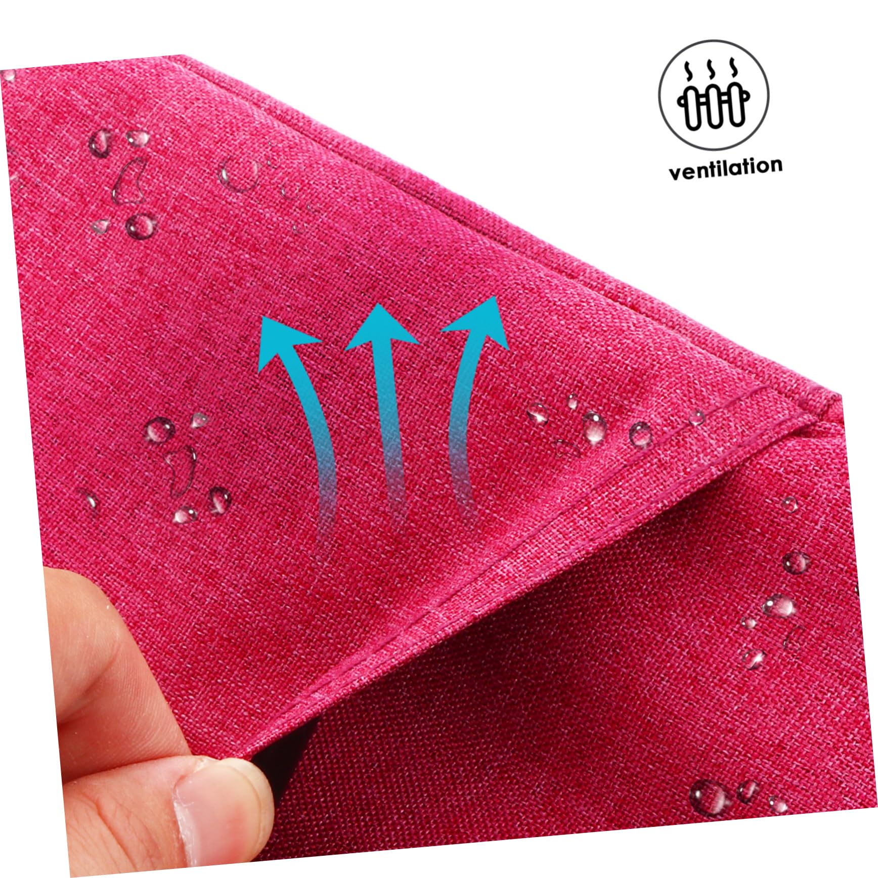Angoily 3-Pack Dirt-Resistant E-Reader Case - Protective Cover for Kindle, Nook & E-Book Readers - Soft Rosy Canvas Fabric - Perfect for Reading at Home, Travel & Commuting