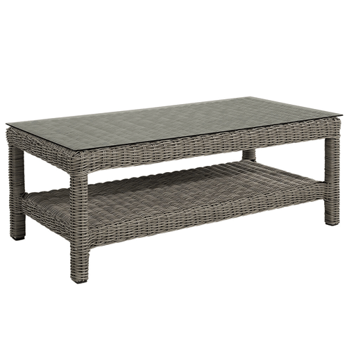 Artwood Tampa Outdoor Coffee Table - Weather-Resistant Teak Wood Patio Furniture for Garden, Poolside & Backyard - Perfect for Outdoor Entertaining & Relaxation