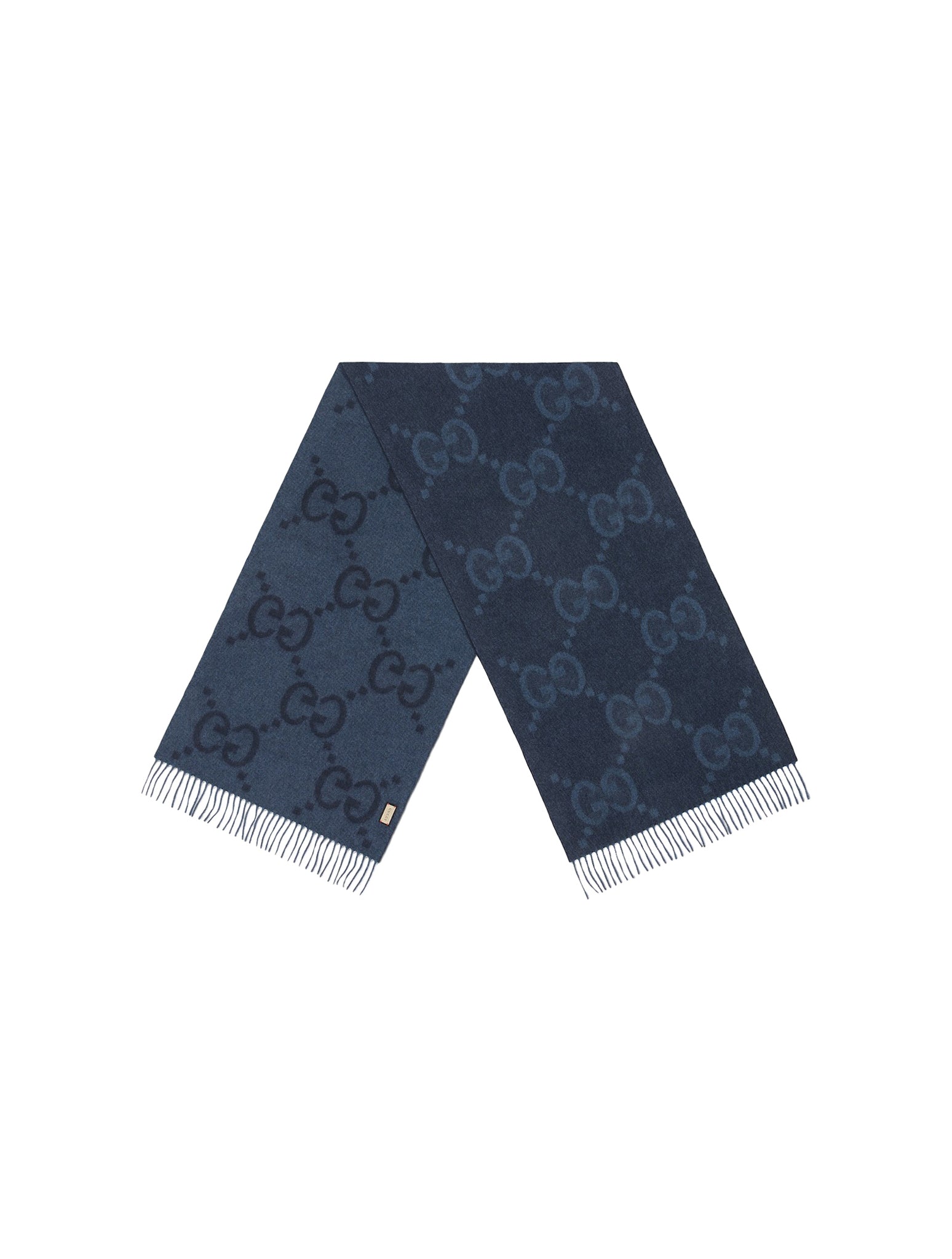Luxury GG Jacquard Cashmere Scarf - Soft Winter Wrap for Women & Men - Perfect for Cold Weather, Travel & Gift Giving