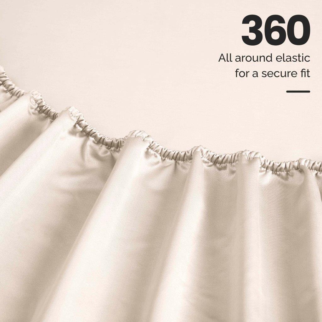 Premium 1500 Thread Count Egyptian Cotton Sheet Set - Eco-Friendly, Hypoallergenic & Breathable for Ultimate Comfort - Perfect for Luxury Bedrooms, Hotels & Gifts