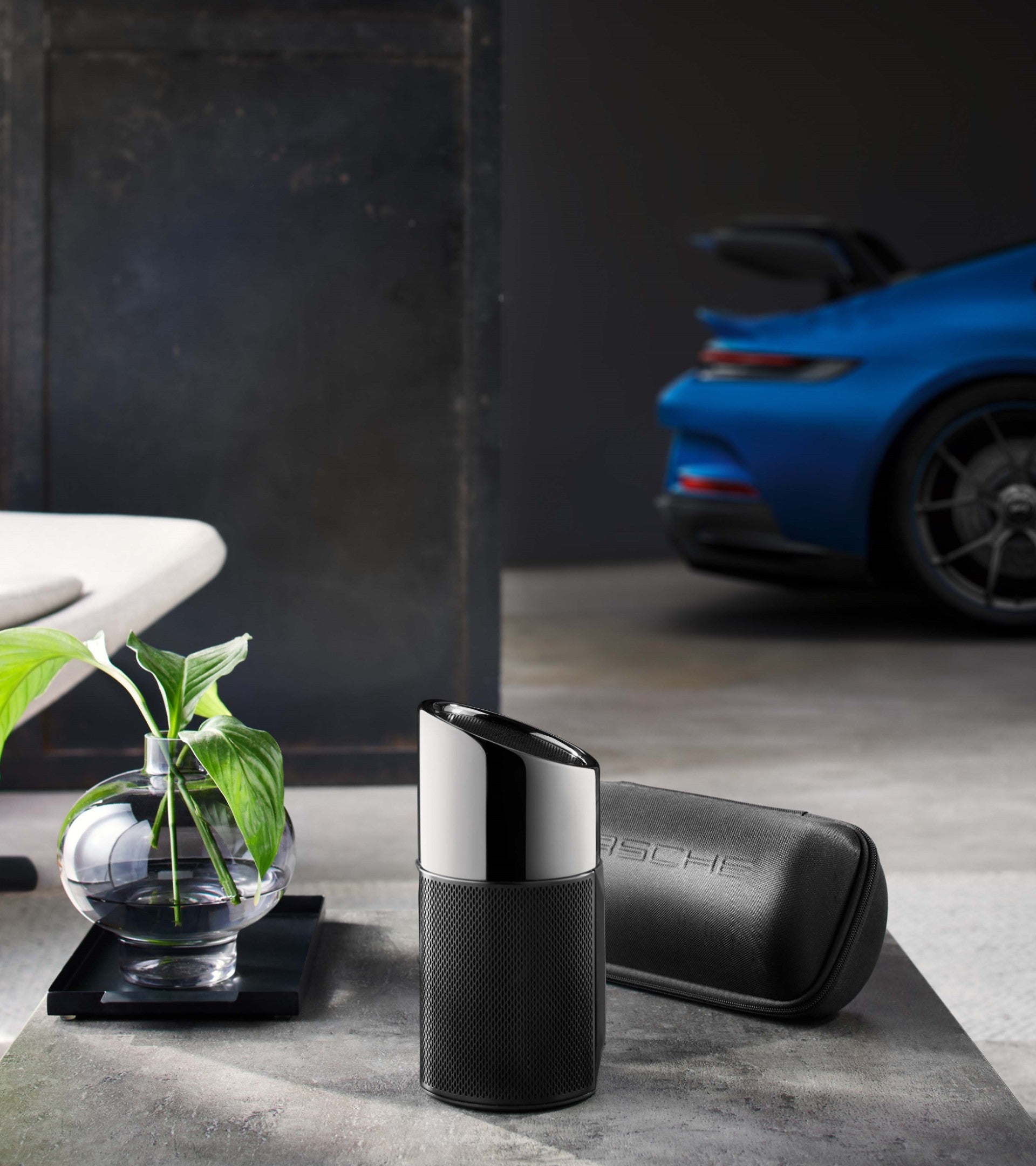 Premium Porsche Portable Bluetooth Speaker 2.0 - Wireless Outdoor Speaker with Rich Bass, IPX5 Waterproof for Travel, Beach, Pool Party & Home Use