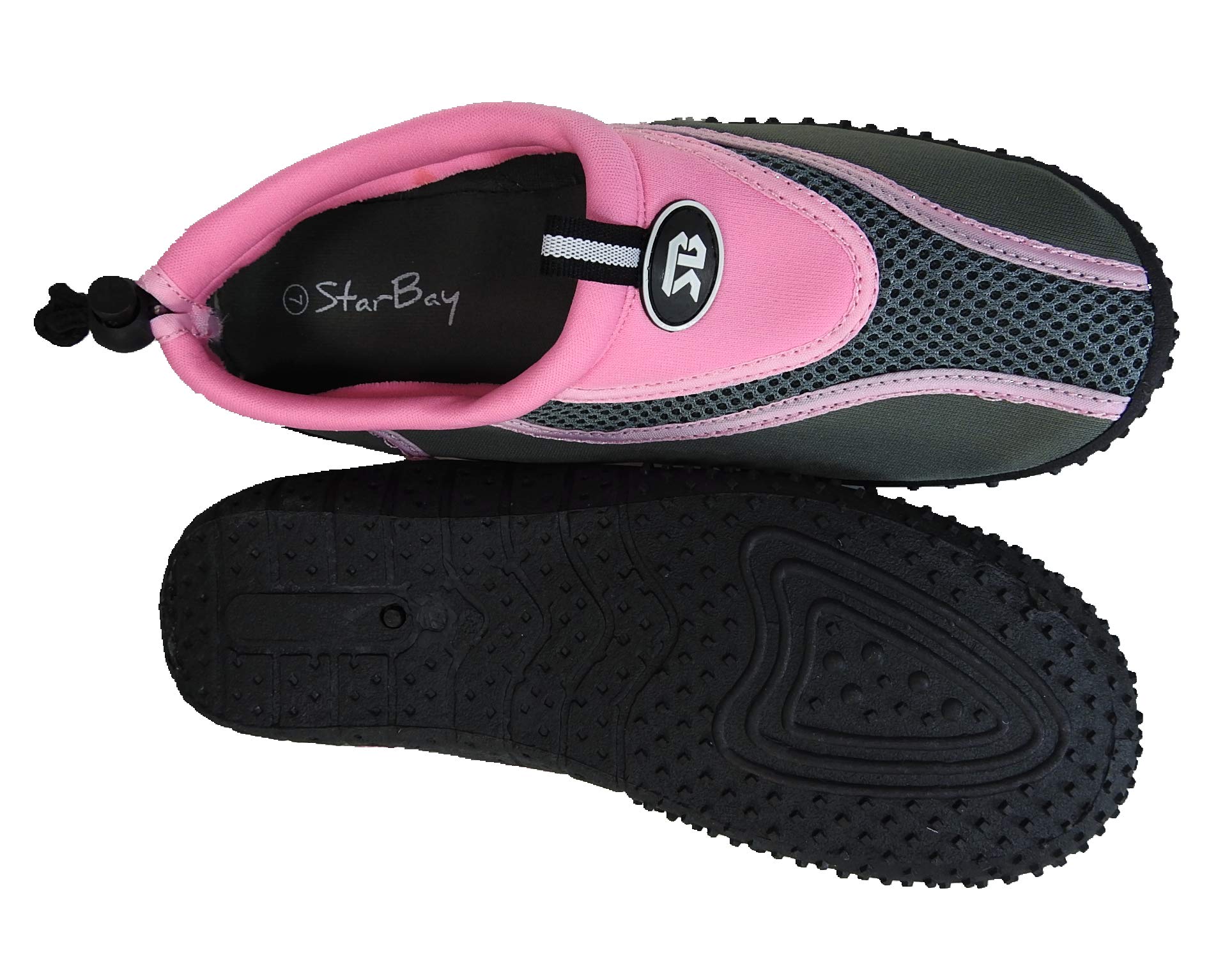Sunville Women's Quick-Dry Slip-On Water Shoes for Beach, Pool & Yoga - Lightweight Aqua Socks with Arch Support