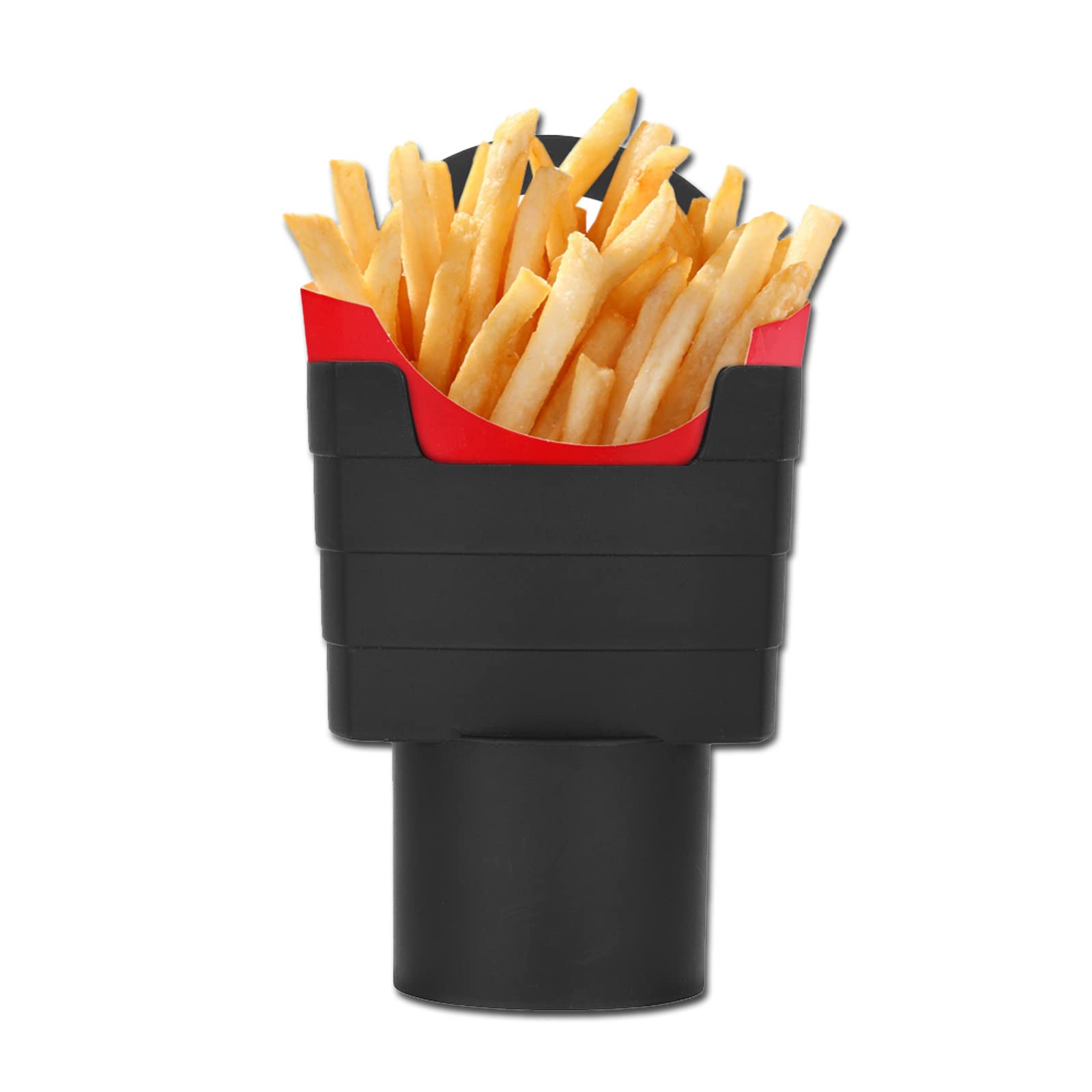 Car French Fry Cup Holder - Multipurpose Fast Food & Drink Holder for Vehicle Storage | Perfect for Road Trips, Drive-Thru Meals & Snacks On-The-Go