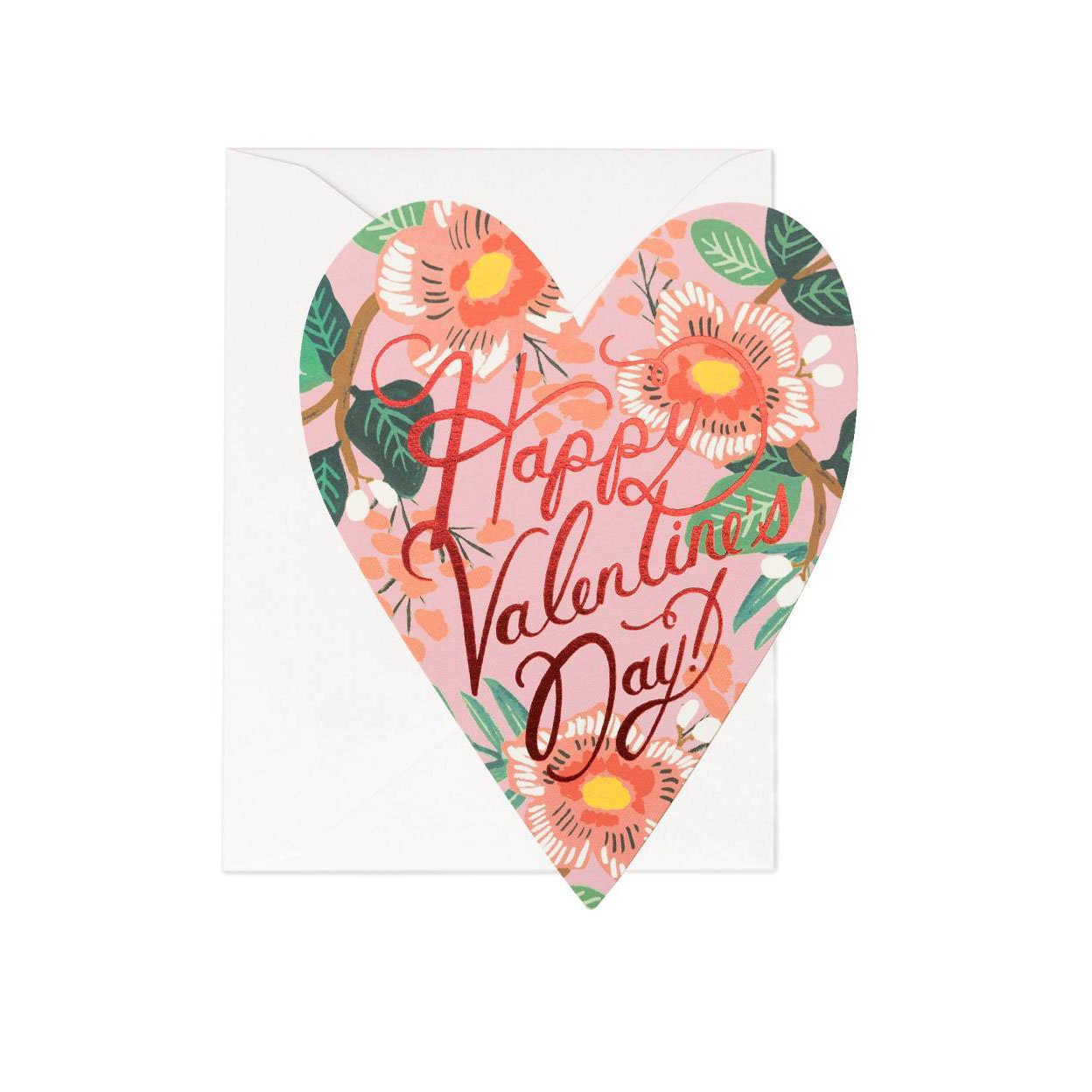 Valentine's Day Greeting Card with Heart Blossom Design - Perfect for Romantic Gifts, Anniversaries & Love Notes