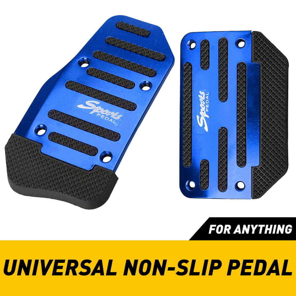 Non-Slip Universal Car Brake Pedal Cover - Anti-Skid Rubber Foot Treadle for Safe Driving - Perfect for SUVs, Sedans & Trucks