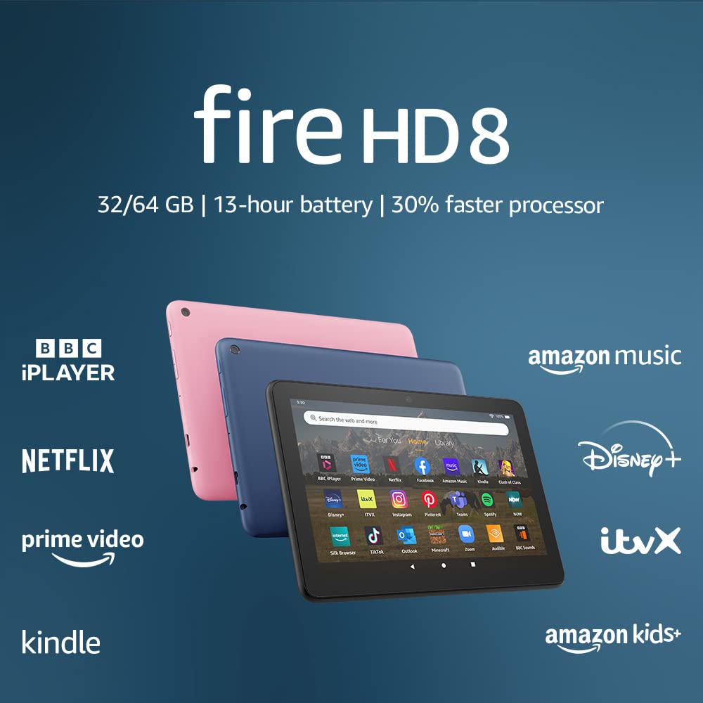Certified Refurbished Amazon Fire HD 8 Tablet (8