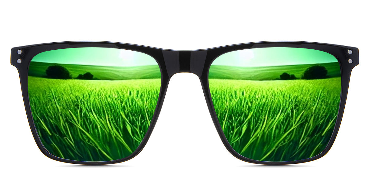 Zayden Men's Prescription Polarized Sunglasses - UV Protection, Anti-Glare for Driving, Fishing & Outdoor Activities