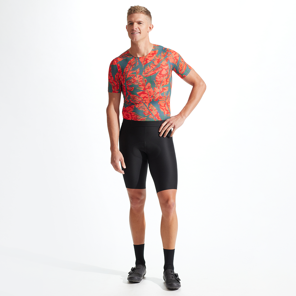 Breathable Men's Mesh Short Sleeve Baselayer Shirt - Moisture Wicking Athletic Top for Running, Cycling & Outdoor Sports