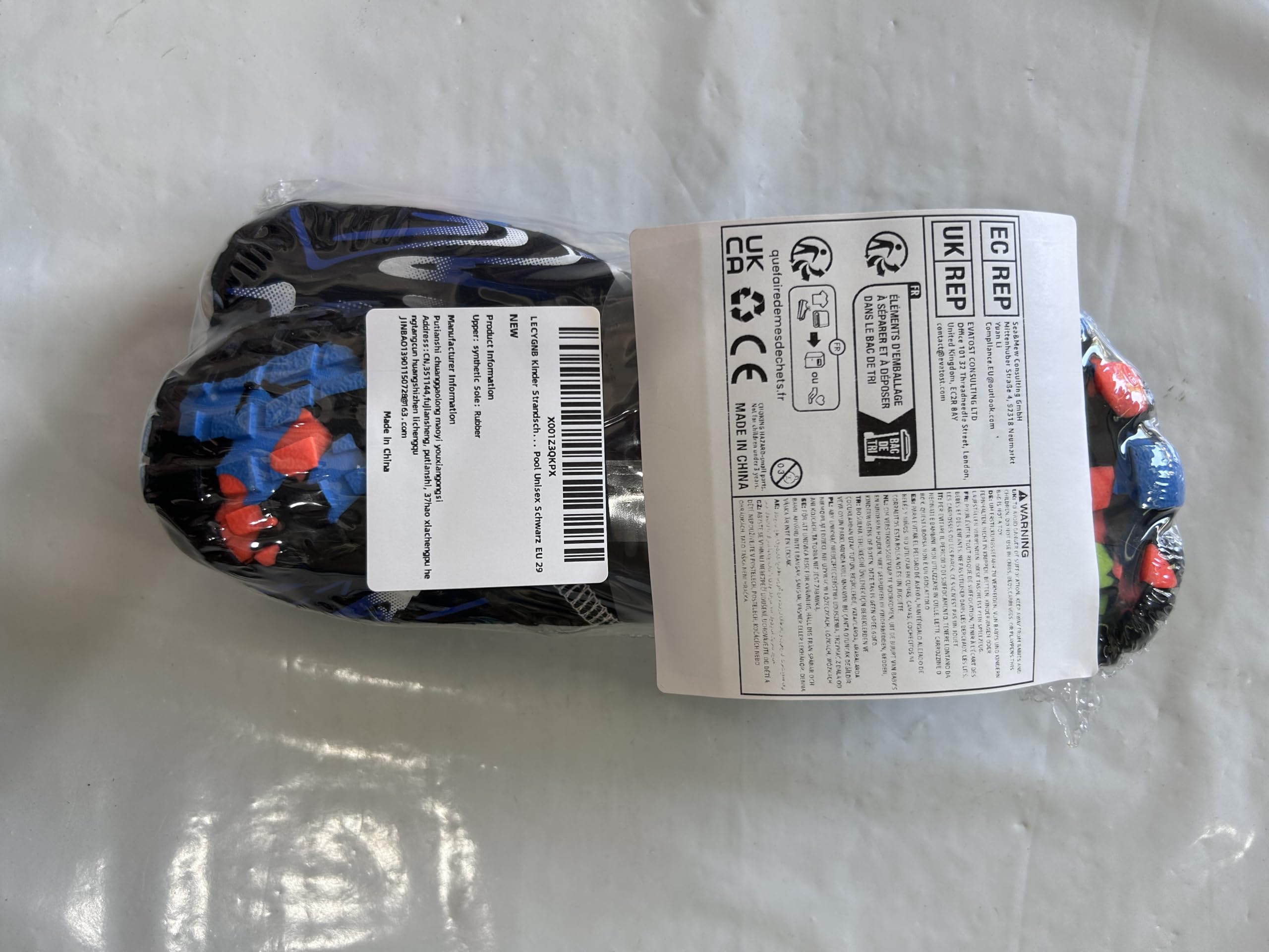 Kids Water Shoes for Beach, Diving & Surfing - Quick Dry Non-Slip