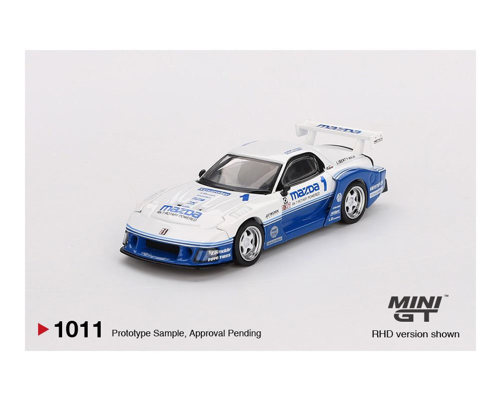 PREORDER MINI GT 1:64 Scale Mazda RX-7 LB Super Silhouette IMSA Edition Diecast Model Car - Perfect for Collectors, Display & Racing Enthusiasts