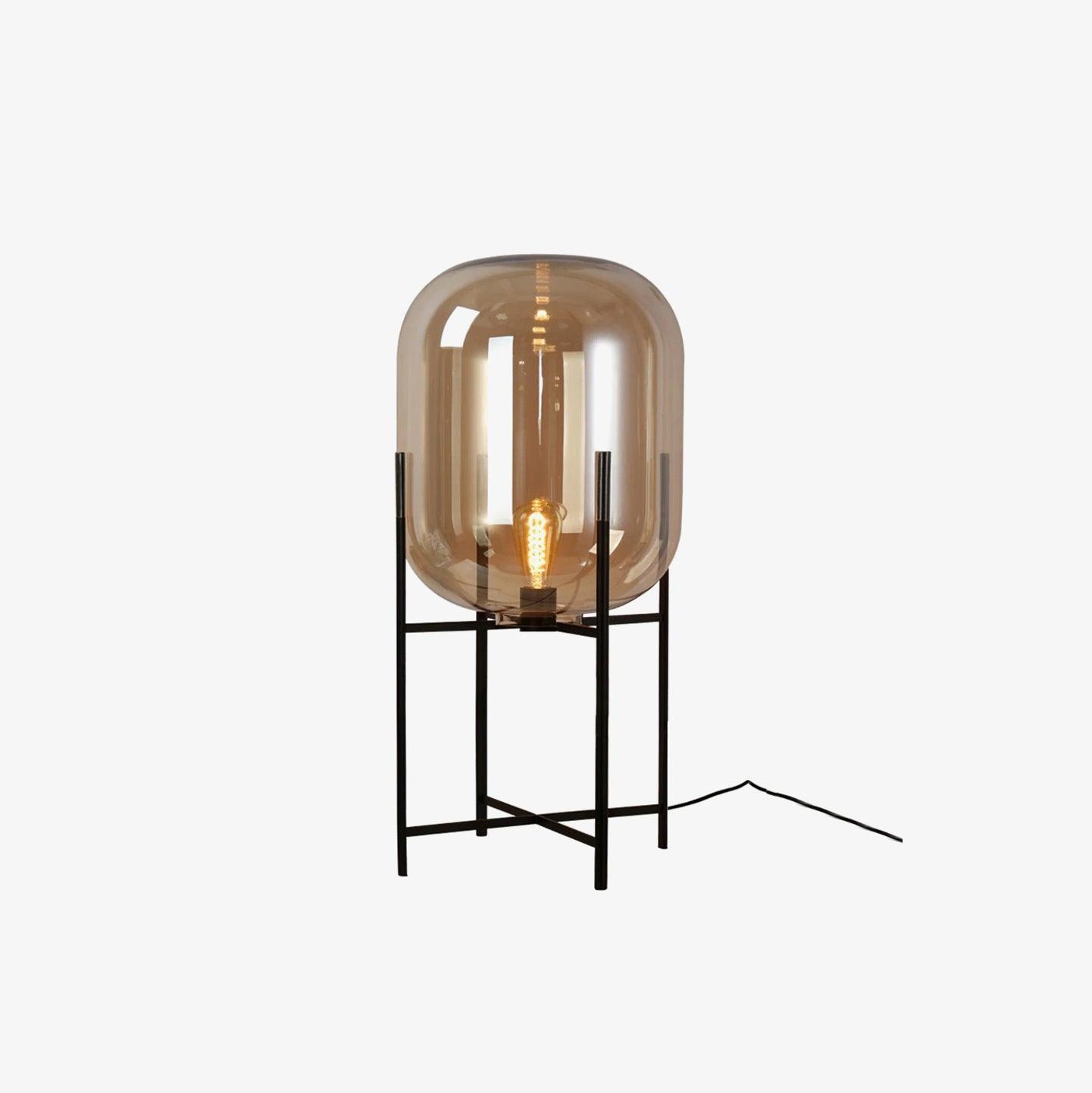 Modern Oda Table Lamp - Stylish LED Nightstand Light for Bedroom, Living Room & Office - Warm White & Cool White Dimmable Lighting for Reading & Relaxation