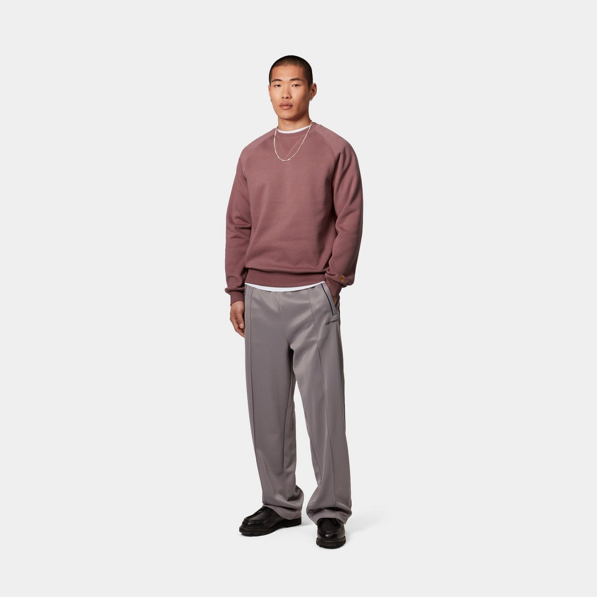 Chase Sweatshirt for Women - Soft Cotton Pullover Hoodie in Dusky Pink | Casual Loungewear, Streetwear & Cozy Outfit Essential