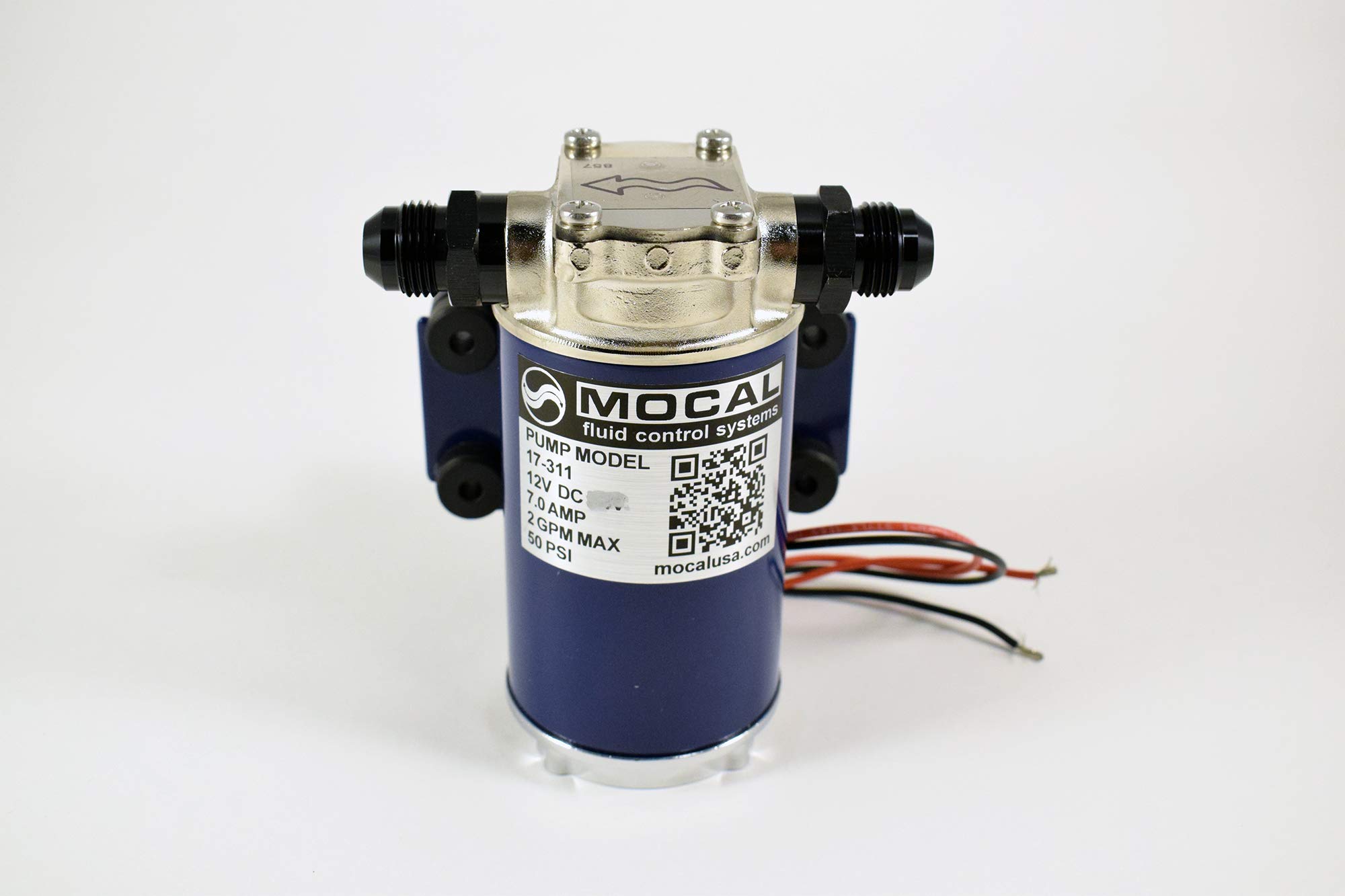 Mocal Electric Fluid Circulation Pump - High Performance Water Pump for Home, Aquarium & Hydroponics | Quiet & Energy Efficient for Continuous Water Flow