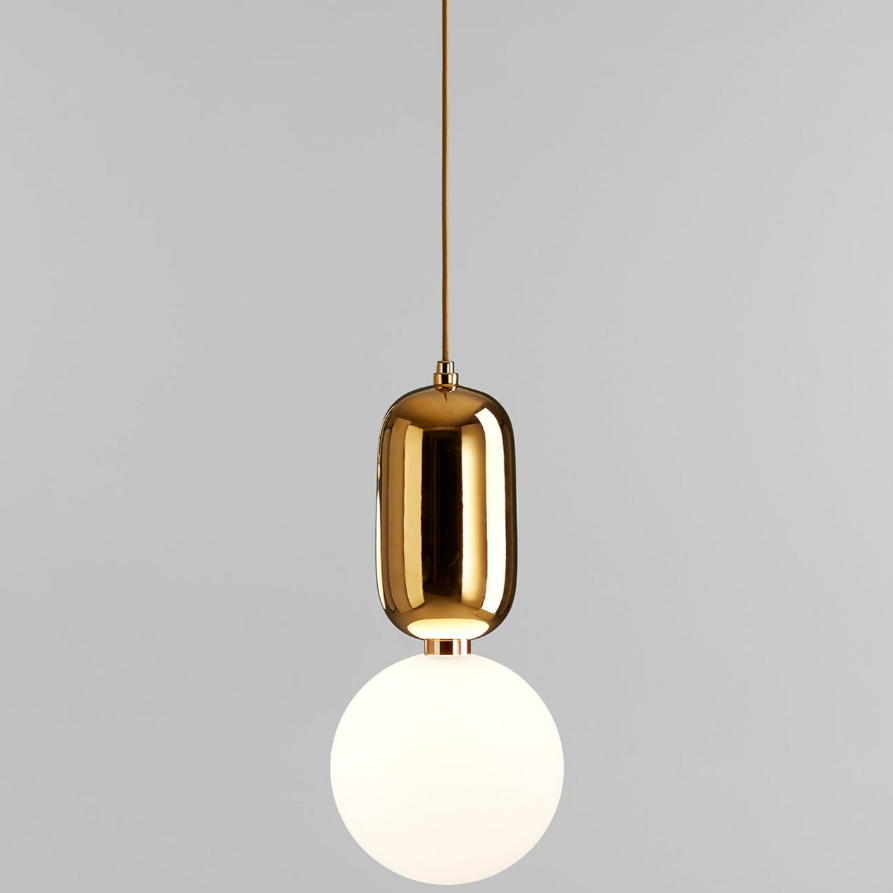 ABALLS Modern Suspension Lamp - Stylish Hanging Light Fixture for Living Room, Bedroom, or Dining Area - Perfect for Home Decor and Ambient Lighting