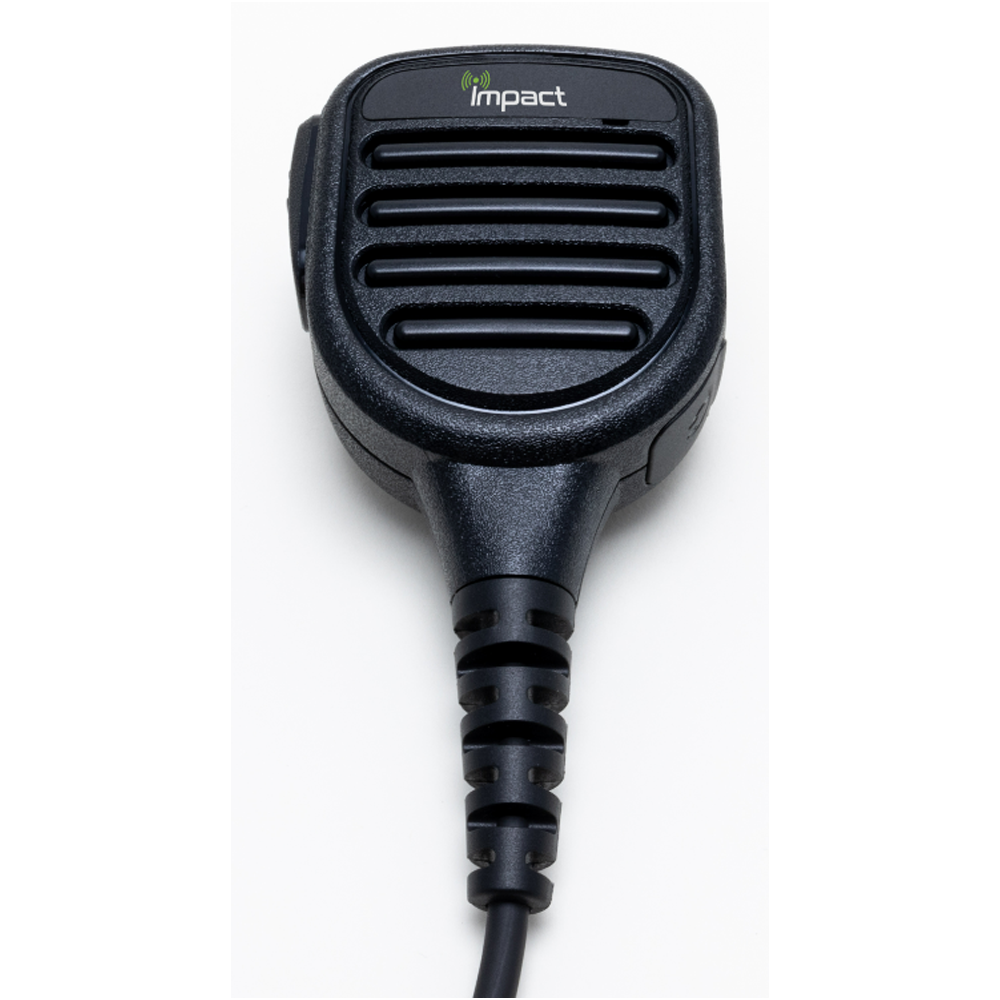 Impact HD9 WP Heavy Duty Waterproof Speaker Mic - Rugged Wireless Microphone for Outdoor Adventures, Construction Sites & Extreme Weather Conditions