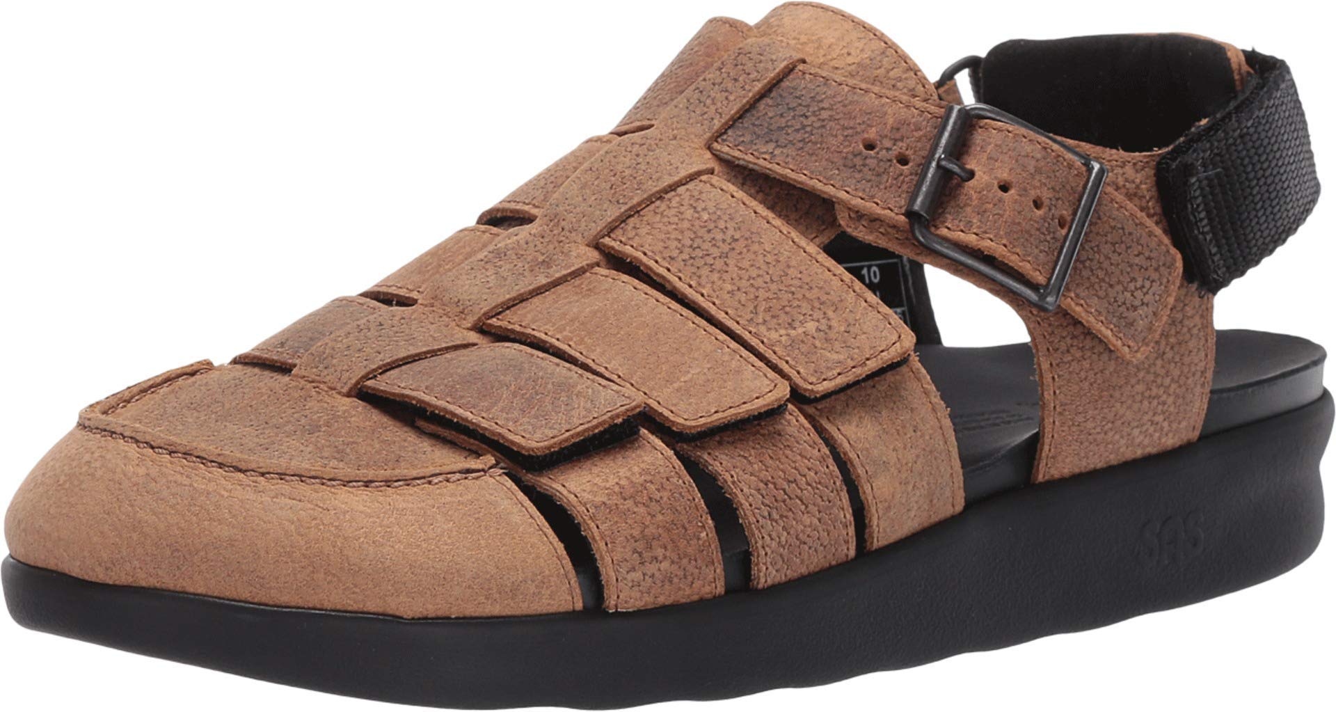 SAS Men's Encore Walking Shoes - Comfortable Leather Slip-On Loafers for Men with Arch Support | Perfect for Travel, Work & Everyday Wear
