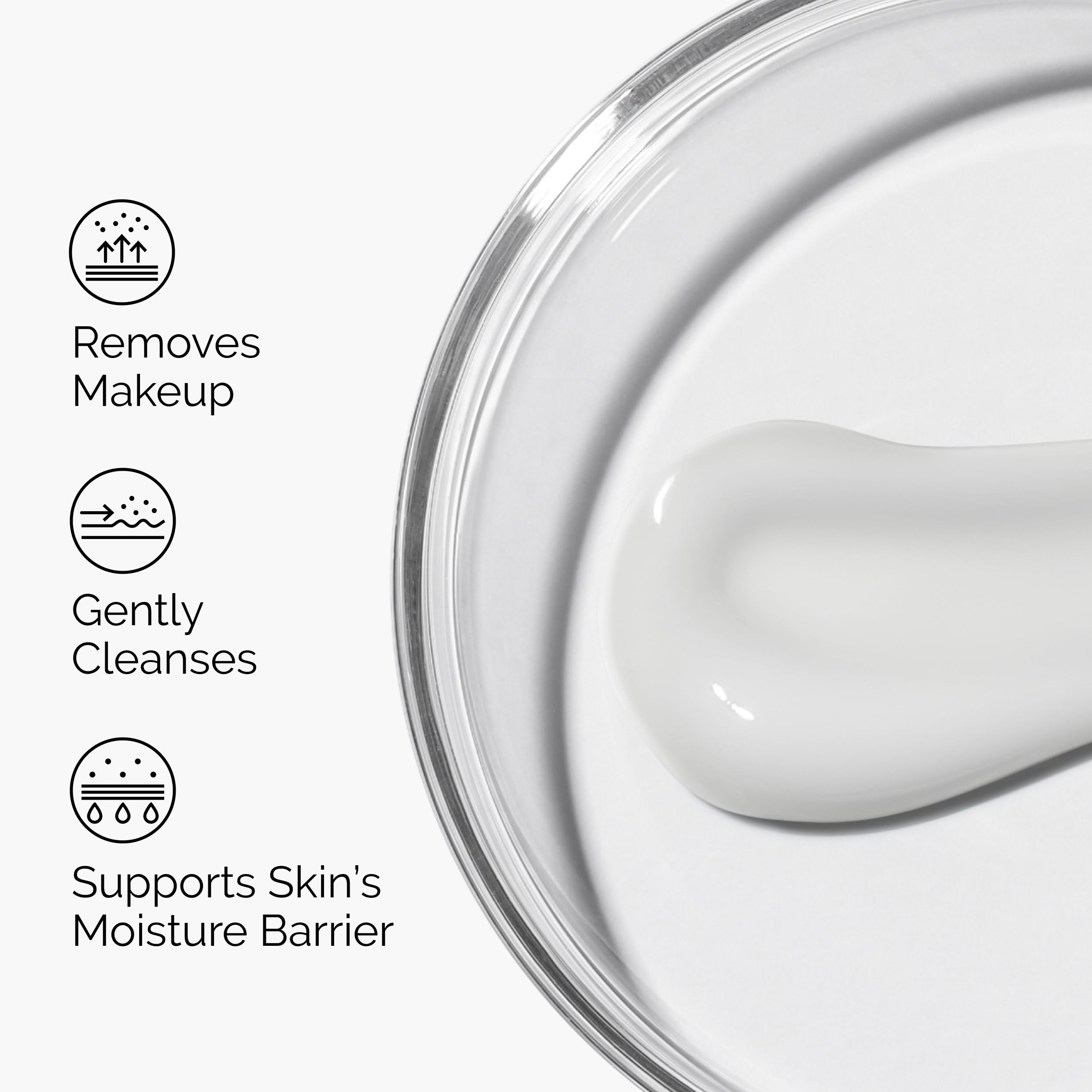 The Ordinary 100% Plant-Derived Squalane Cleanser 50ml - Gentle Face Wash for Dry & Sensitive Skin - Vegan, Cruelty-Free Skincare for Daily Hydration & Makeup Removal