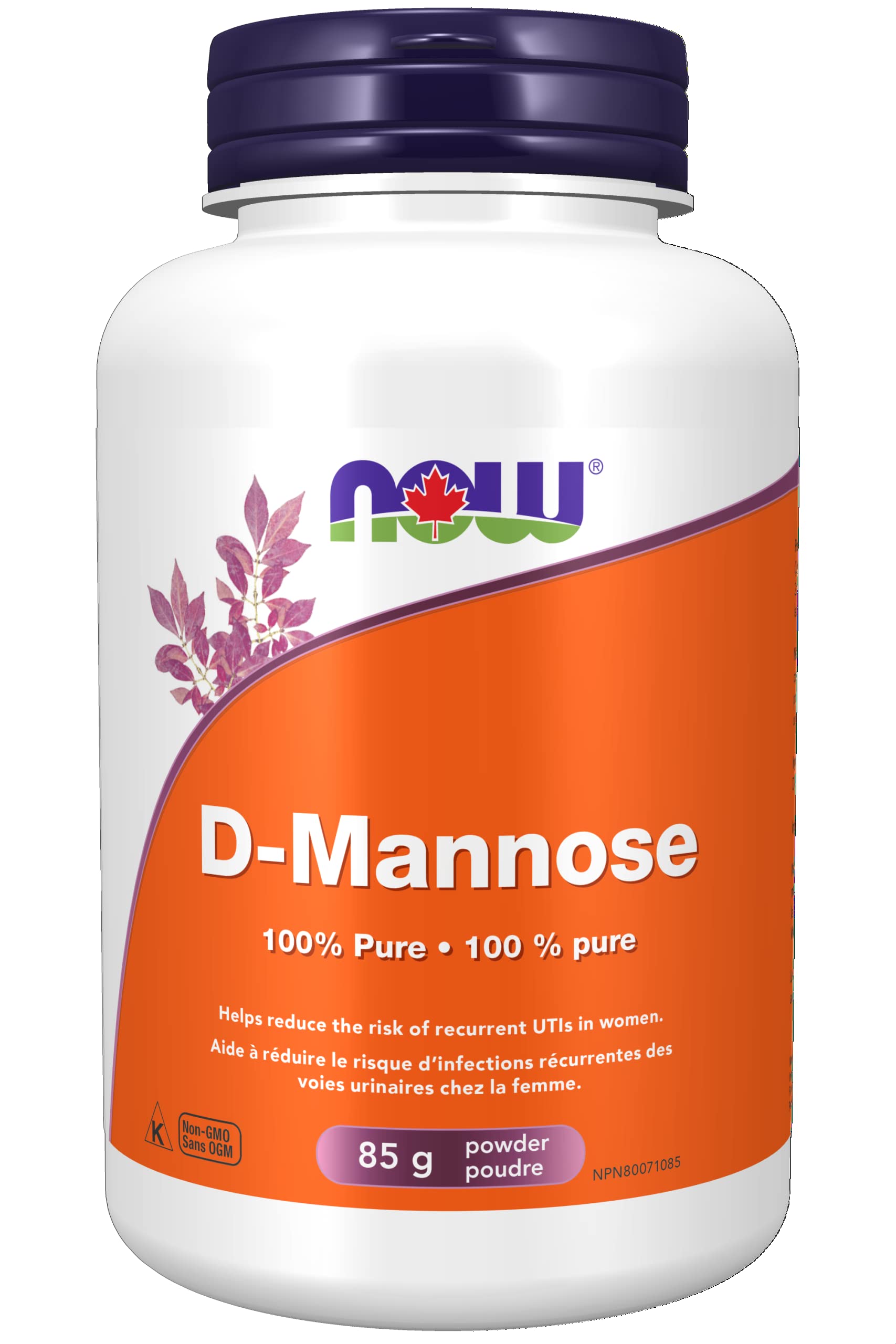 NOW FOODS D-Mannose Powder, 3-Ounce (85g) - Urinary Tract Health Support, Dietary Supplement for Women & Men - Perfect for Daily Wellness Routine & UTI Prevention