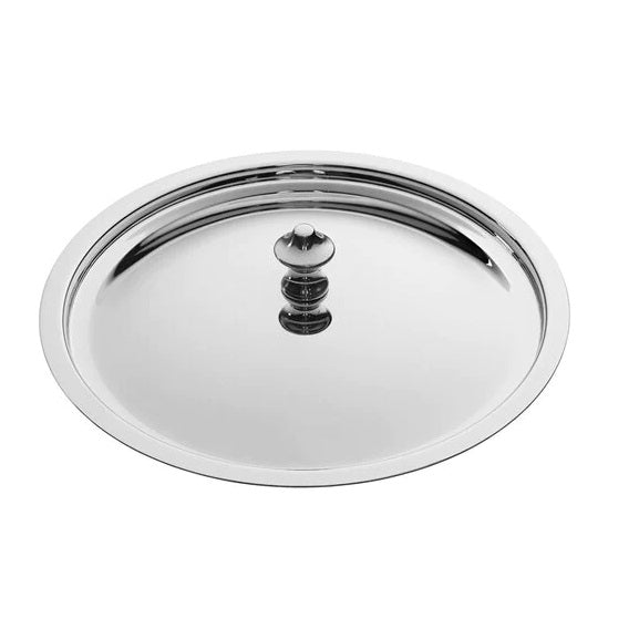 Scanpan Maitre D'Induction 9.5-Inch Stainless Steel Lid - Premium Cookware Cover for Induction Cooktops, Perfect for Saucepans & Skillets in Professional & Home Kitchens