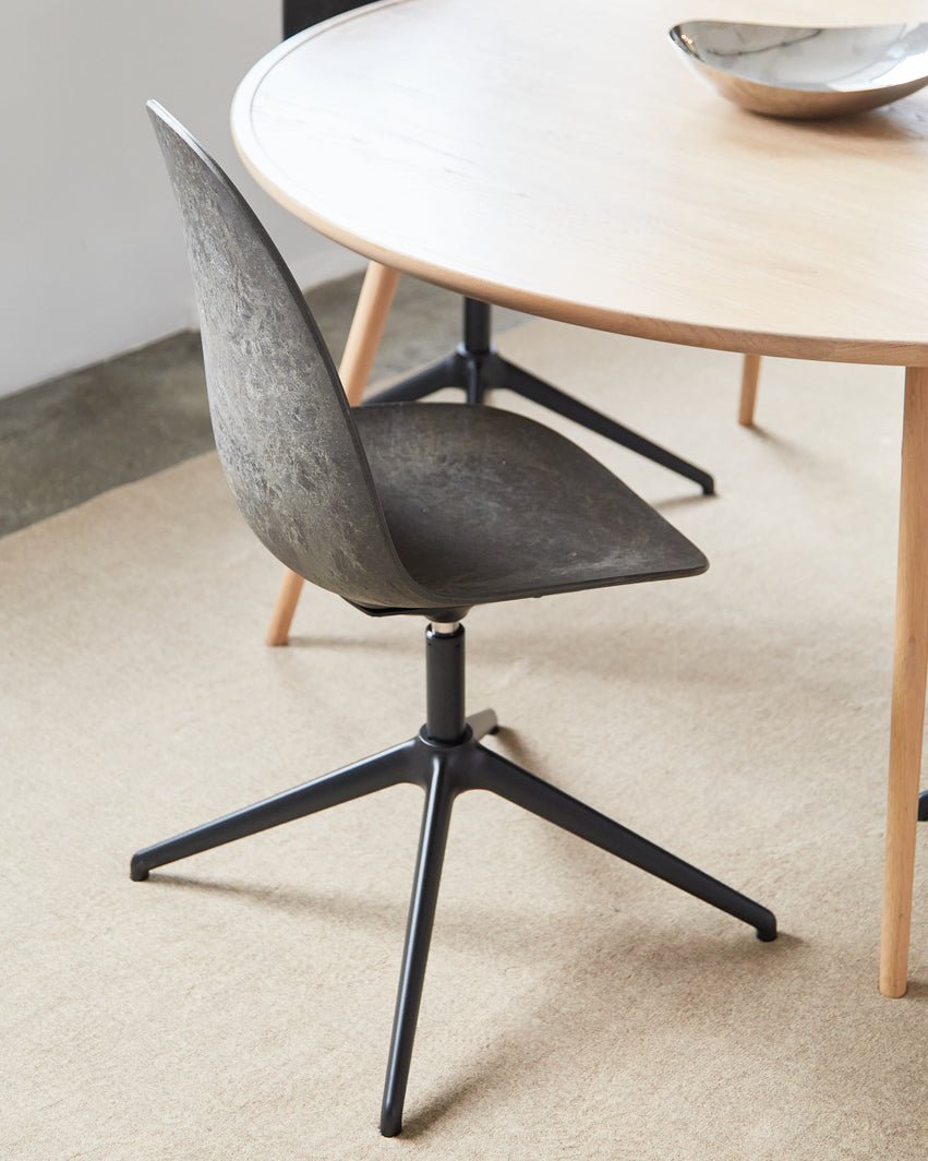 Eternity Swivel Chair by Mater - Modern 360-Degree Rotating Office Chair with Ergonomic Design for Home & Workspace Comfort