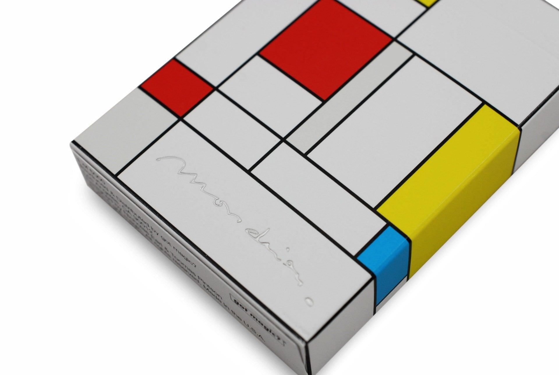 Mondrian Playing Cards - Modern Abstract Art Design Deck for Poker, Magic Tricks & Collectors | Perfect for Game Nights, Gifts & Art Enthusiasts