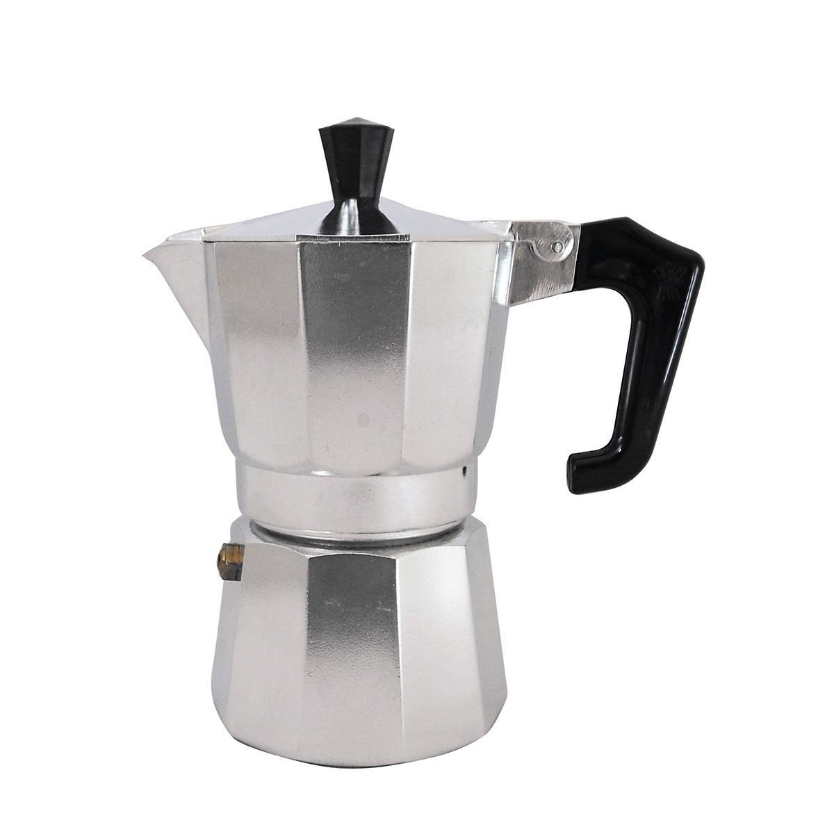 2 Cup Espresso Maker - Stainless Steel Stovetop Coffee Machine for Home & Office | Perfect for Italian Coffee, Cappuccino & Latte Making