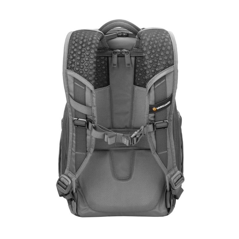 VEO Adaptor R44 Gray Camera Backpack with USB Port & Rear Access - Waterproof DSLR Bag for Photographers, Travel & Outdoor Shooting