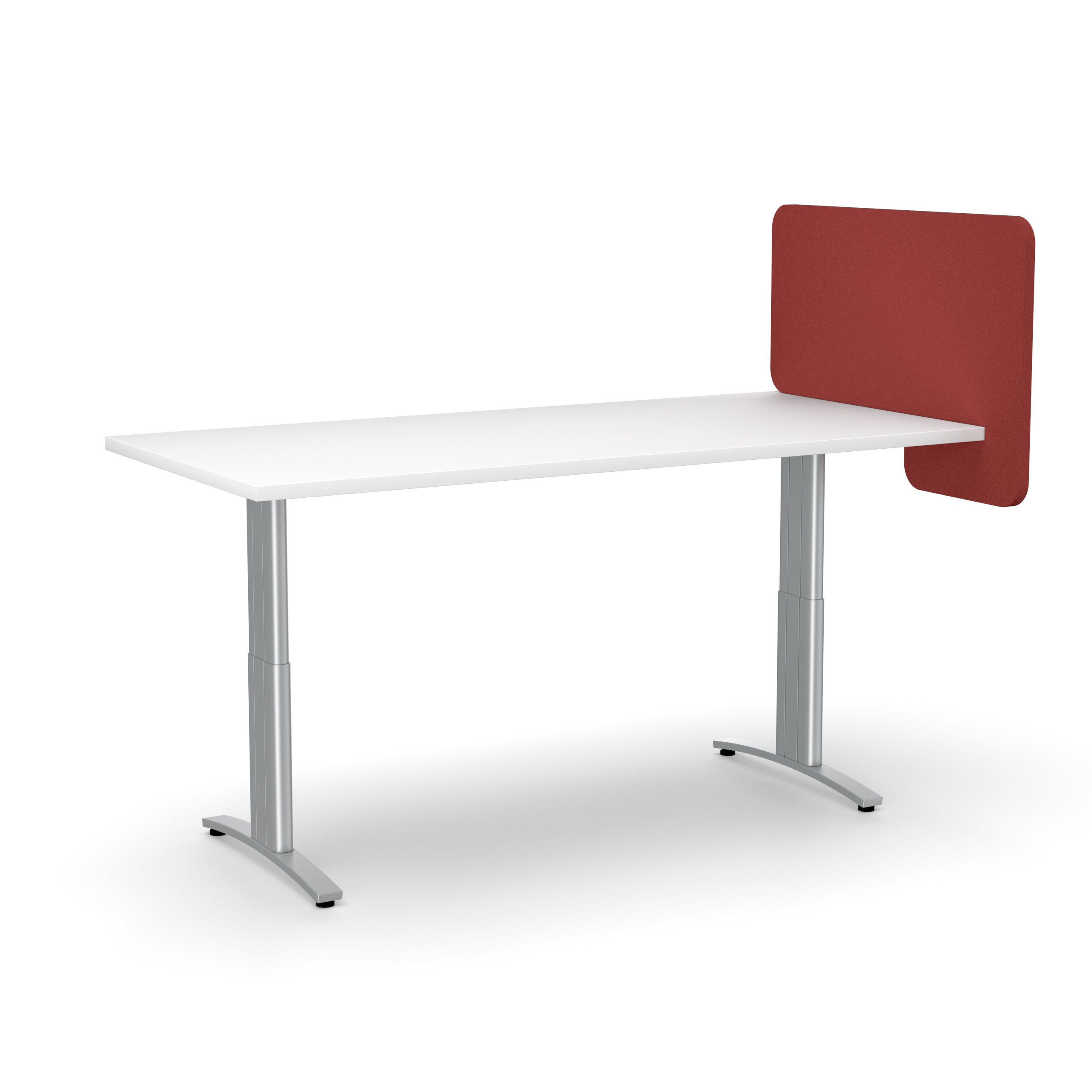 Premium Acoustic Desk Divider Panel 540mm x 800mm x 24mm - Noise Reducing Office Partition in Multiple Colors - Perfect for Open Offices, Home Workspaces & Study Areas
