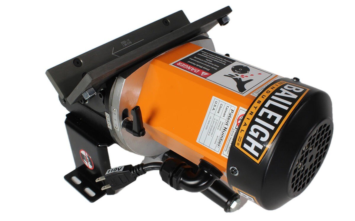 Baileigh Industrial BA9 1002391 Portable Beveling Machine CM 10P - Heavy Duty Metal Edge Beveler for Steel, Aluminum & Pipe Fabrication - Perfect for Welding Shops & Metalworking Projects