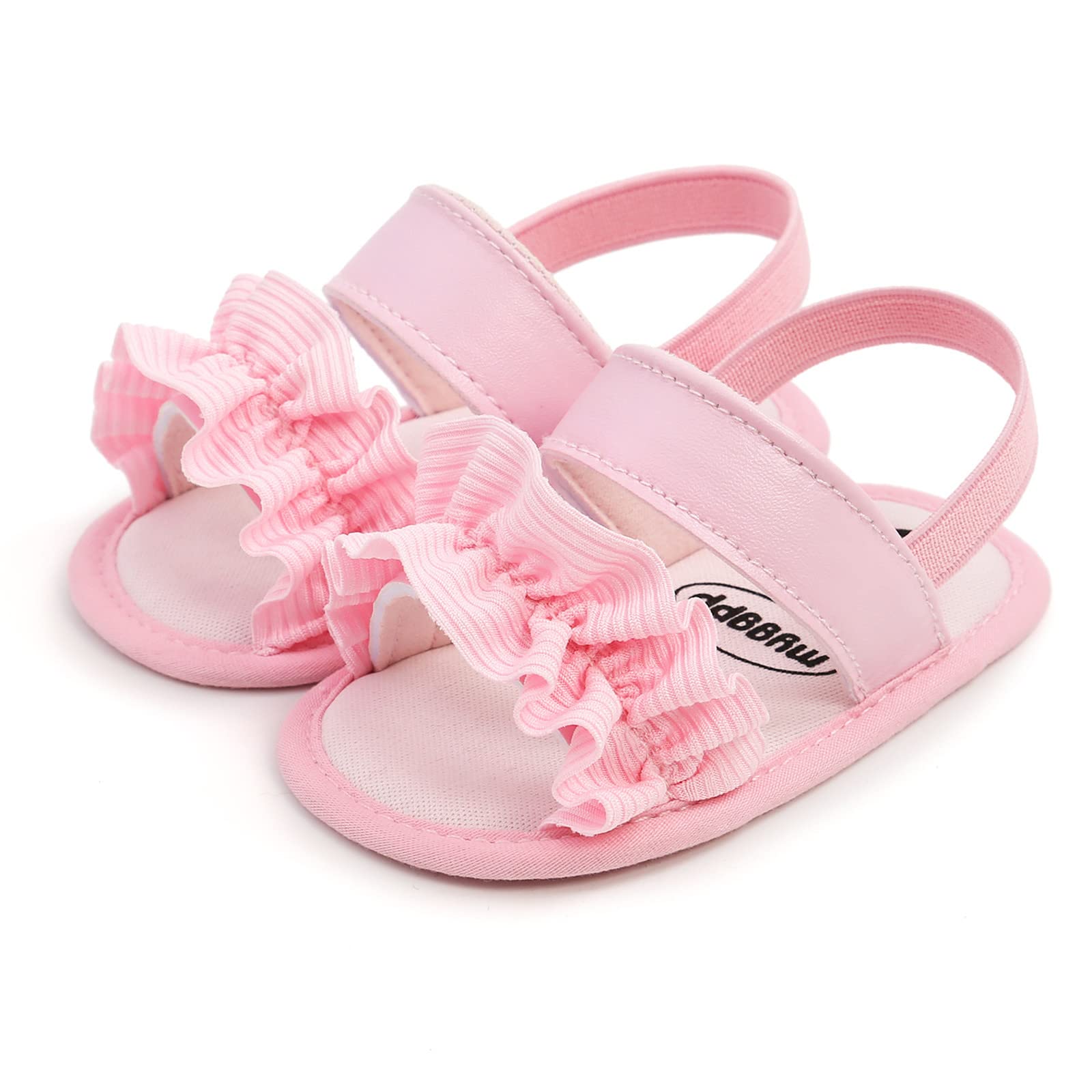 Toddler Baby Girls Sandals - Soft Sole First Walkers for Summer Outdoor Play | Comfortable Infant Sandals for Beach, Park & Playtime